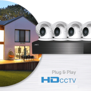 4 Channel IP Camera and NVR Kit